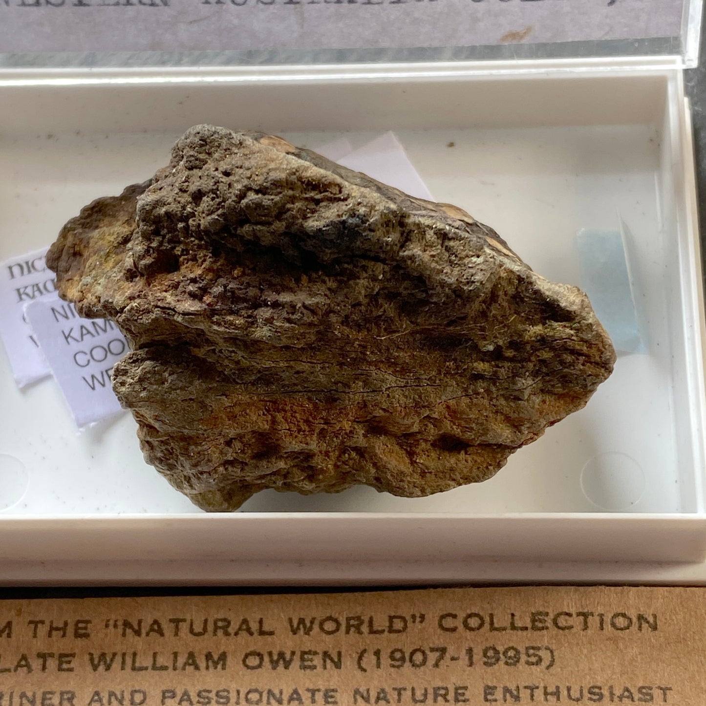 NICKEL ORE SPECIMEN, KAMBALDA NICKEL FIELD, AUSTRALIA 60g MF1932