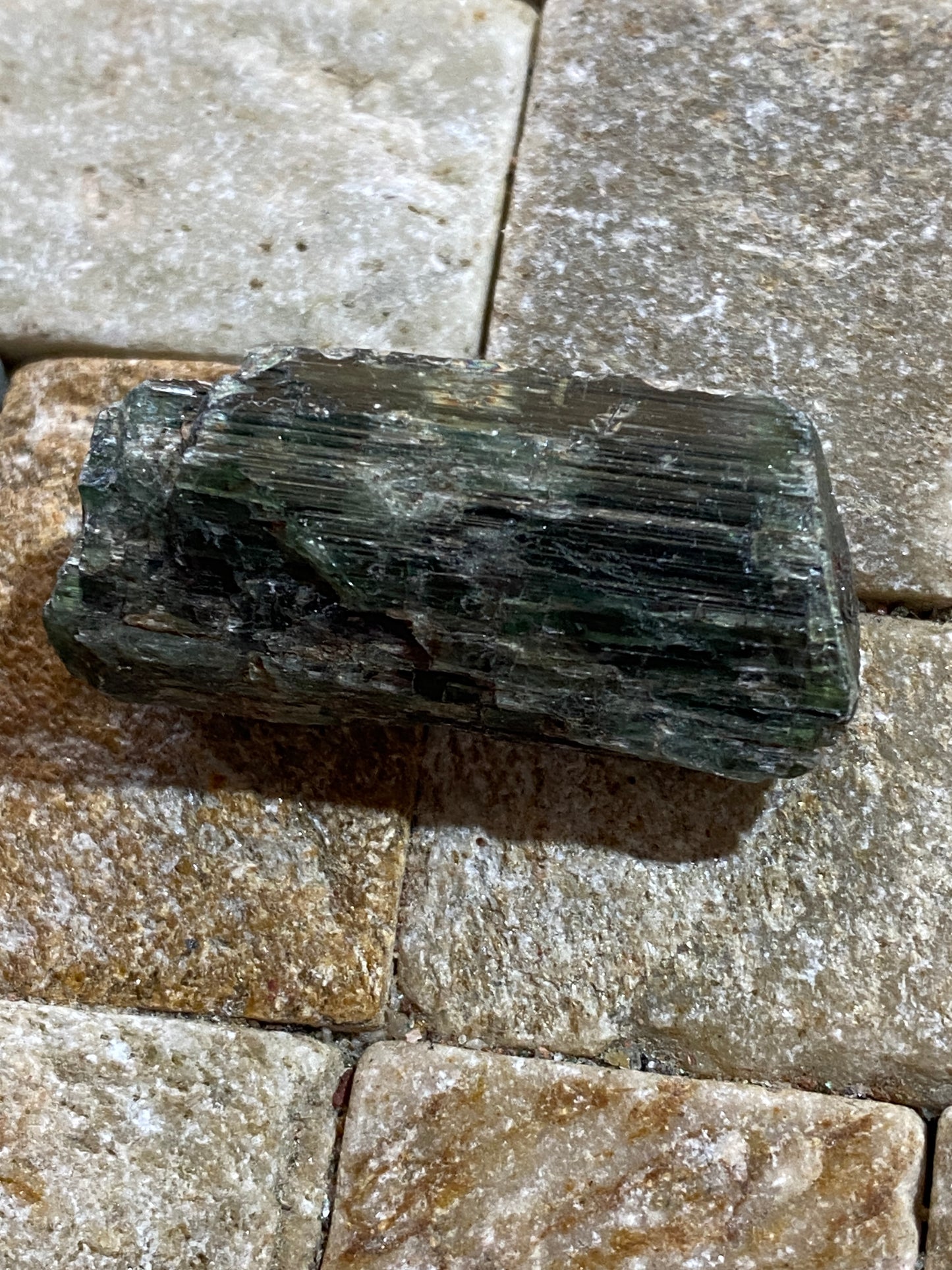 VERDILITE TOURMALINE CRYSTAL : PEDERNEIRA MINE, MINAS GERAIS, BRAZIL. §0g mf5116
