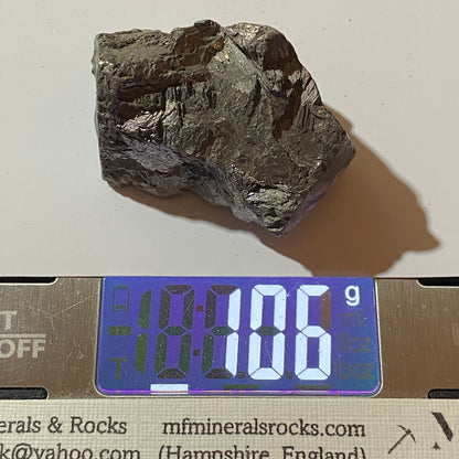 ENARGITE [SOLID] : QUIRUVILCA MINE, SANTIAGO DE CHUCO, PERU. 106g MF1469