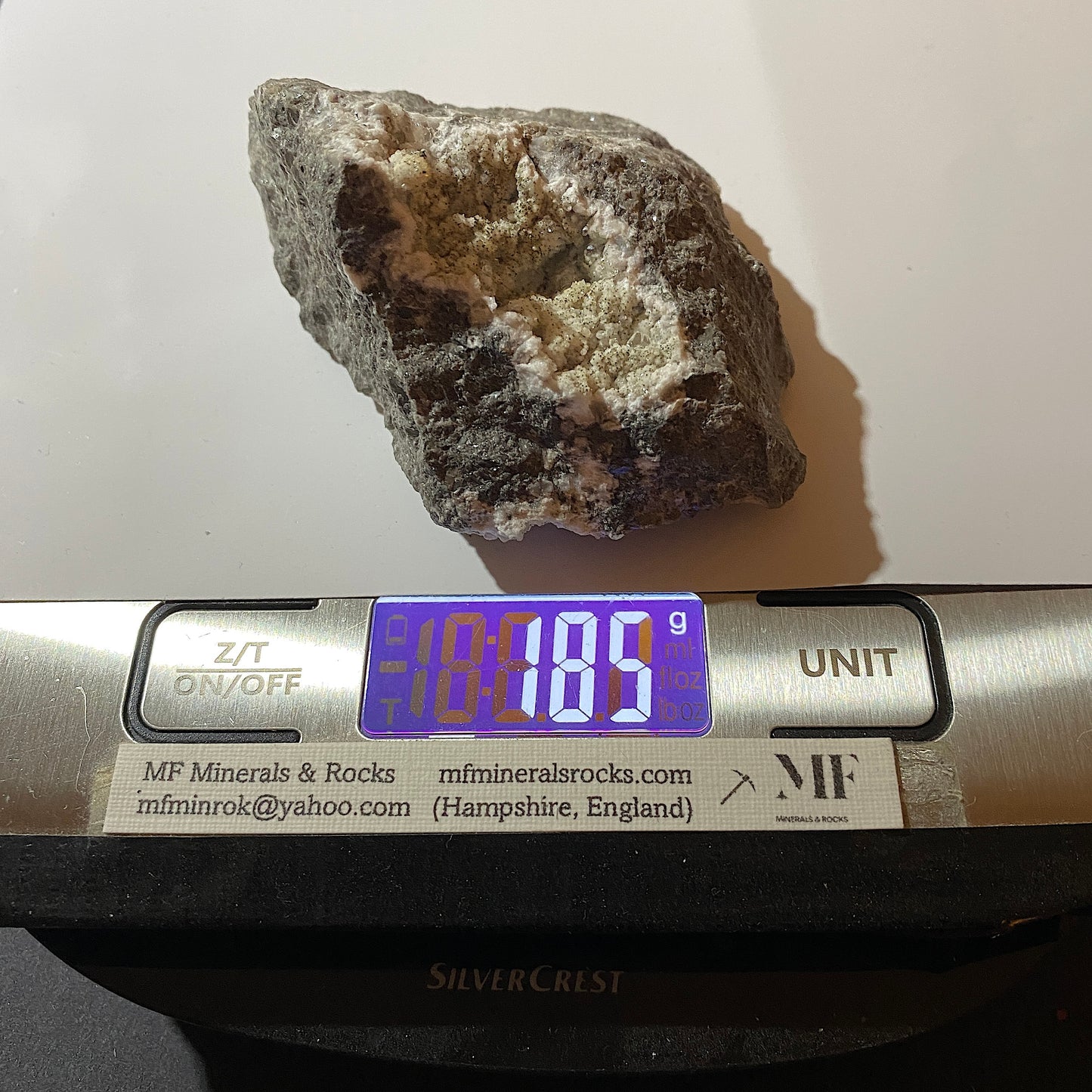 ANKERITE/CALCITE/PYRITE/CHALCOPYRITE SMALLCLEUGH MINE. 186g MF1419