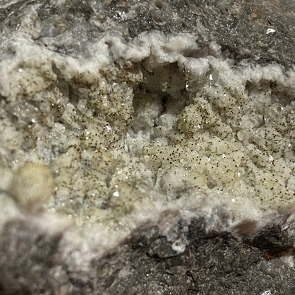 ANKERITE/CALCITE/PYRITE/CHALCOPYRITE SMALLCLEUGH MINE. 186g MF1419