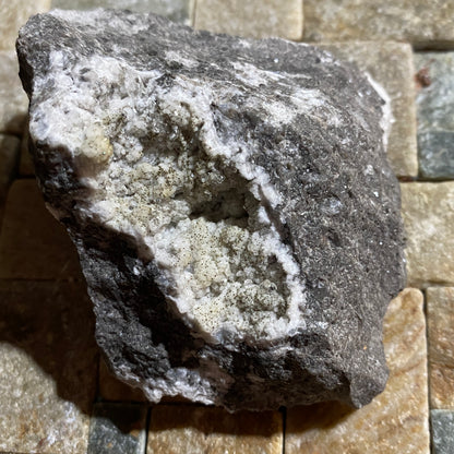 ANKERITE/CALCITE/PYRITE/CHALCOPYRITE SMALLCLEUGH MINE. 186g MF1419