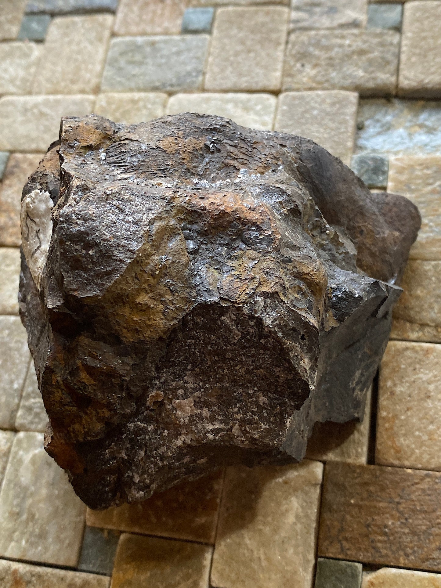 GOETHITE : RESTORMEL ROYAL IRON MINE, LOSTWITHIEL, CORNWALL  548g. MF5124
