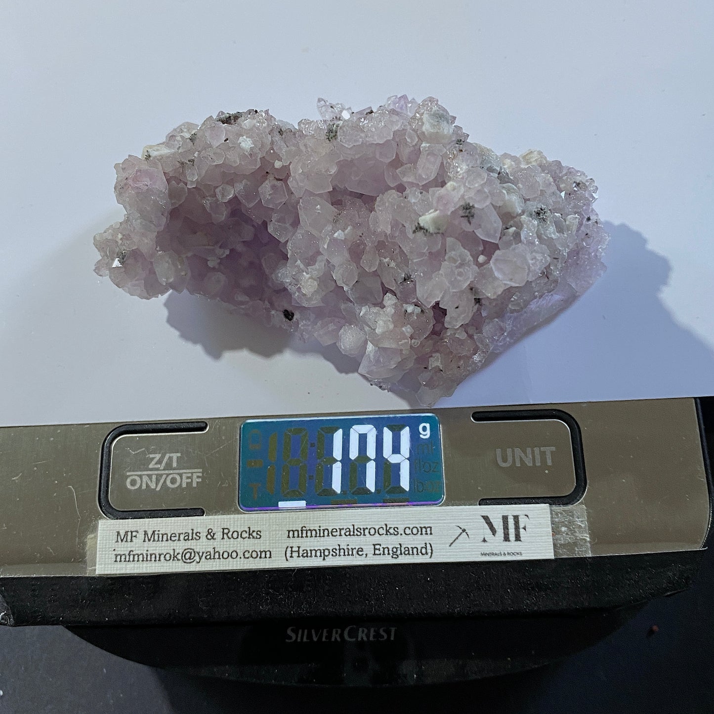 UNUSUAL & ATTRACTIVE AMETHYST QUARTZ SPECIMEN - BOR PIT, DALNEGORSK, RUSSIA 174g MF4503