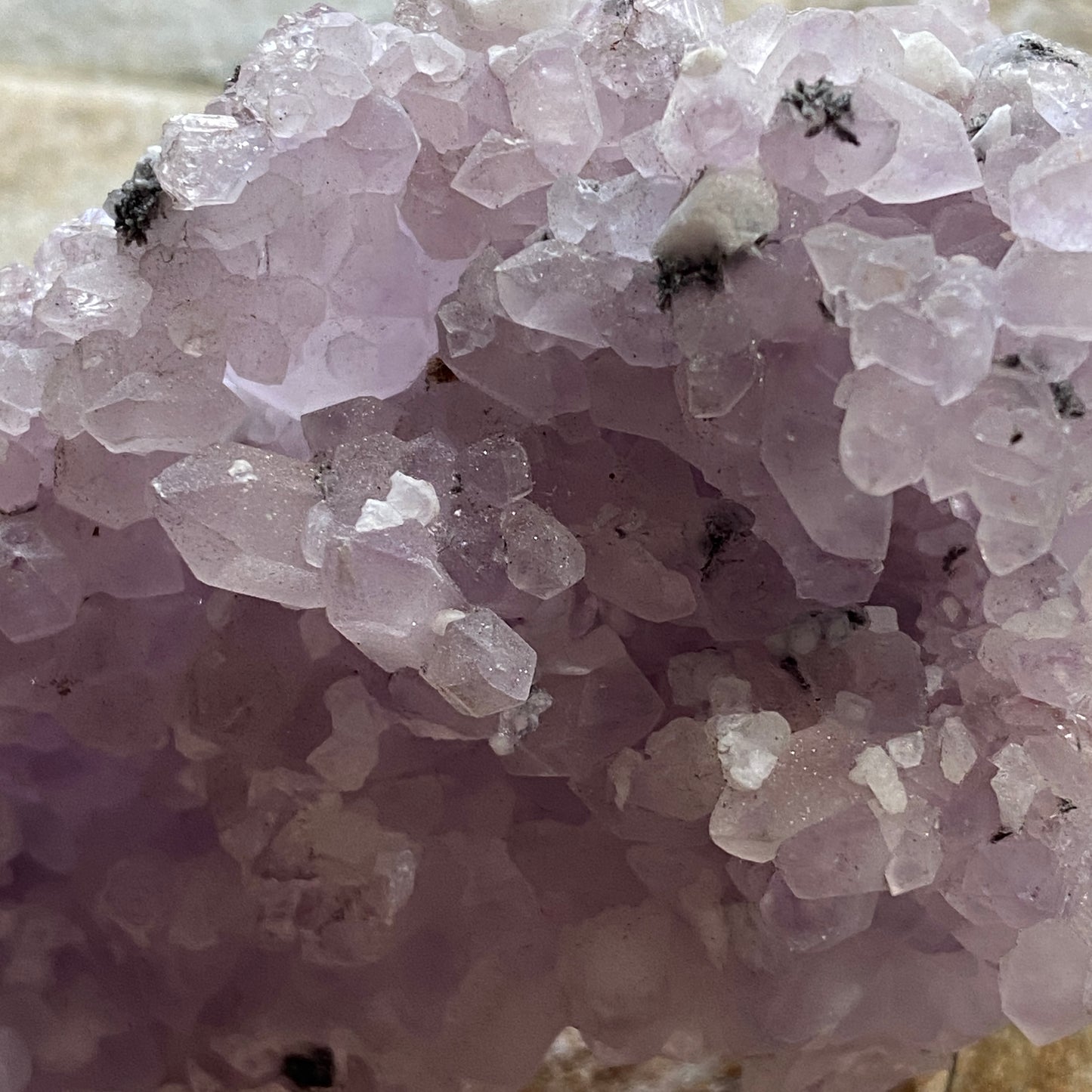 UNUSUAL & ATTRACTIVE AMETHYST QUARTZ SPECIMEN - BOR PIT, DALNEGORSK, RUSSIA 174g MF4503
