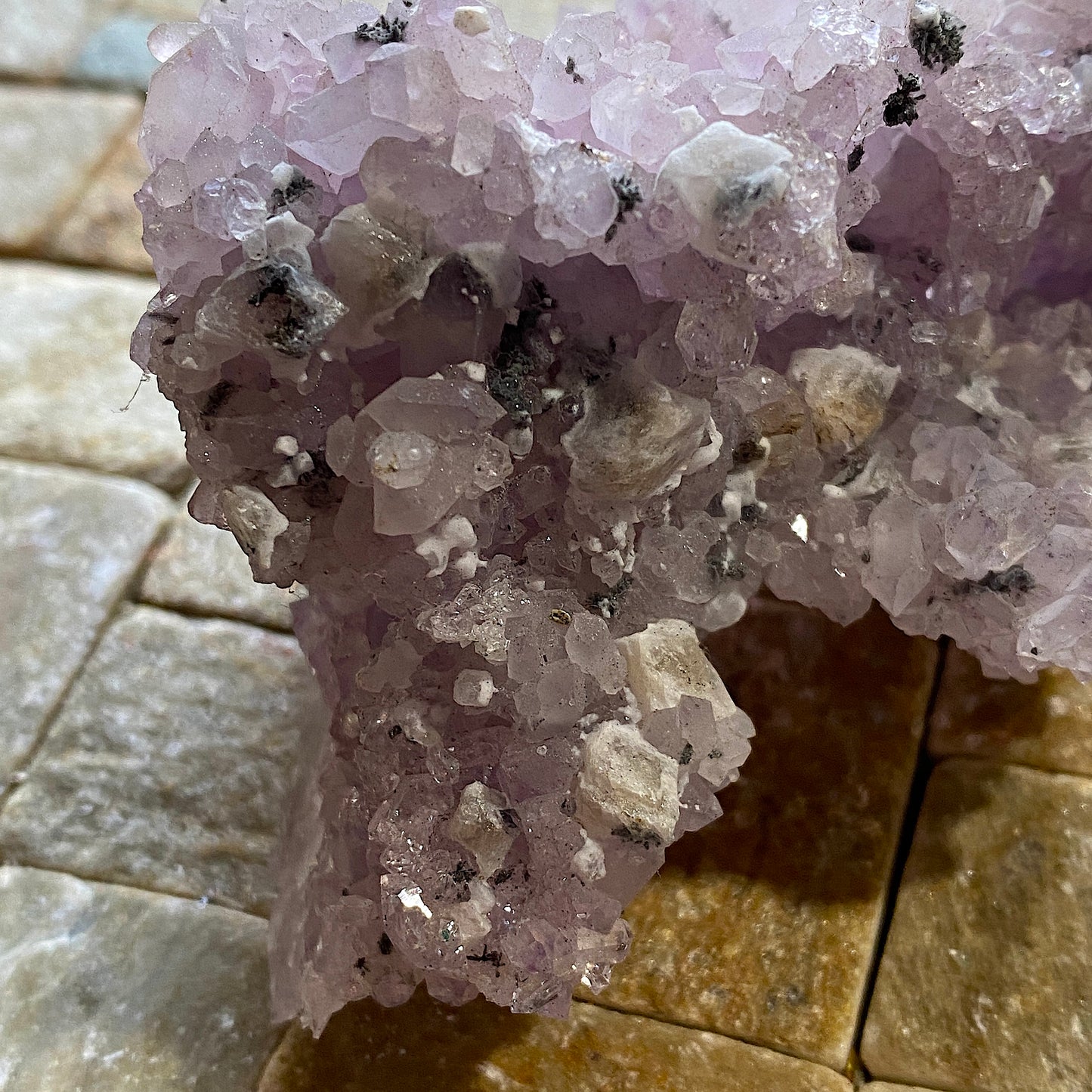 UNUSUAL & ATTRACTIVE AMETHYST QUARTZ SPECIMEN - BOR PIT, DALNEGORSK, RUSSIA 174g MF4503