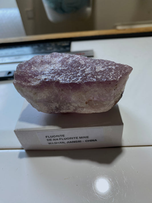 FLUORITE FROM DE'AN FLUORITE MINE, WASHAN, JIANGXI, CHINA. 175g MF5129