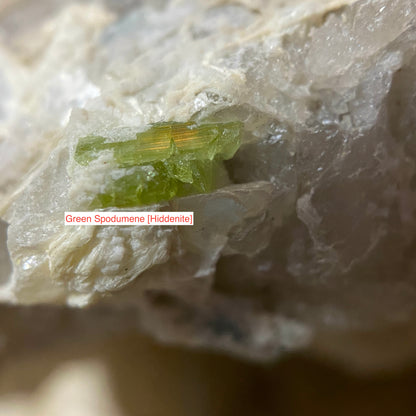 SPODUMENE ETC : DARA-E-PECH PEGMATITE FIELD, KUNAR, AFGHANISTAN 144g MF4504