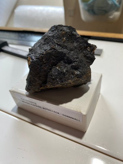 CASSITERITE TIN ORE : WHEAL HAZARD, BOTALLACK, ST JUST, CORNWALL  253g MF5130