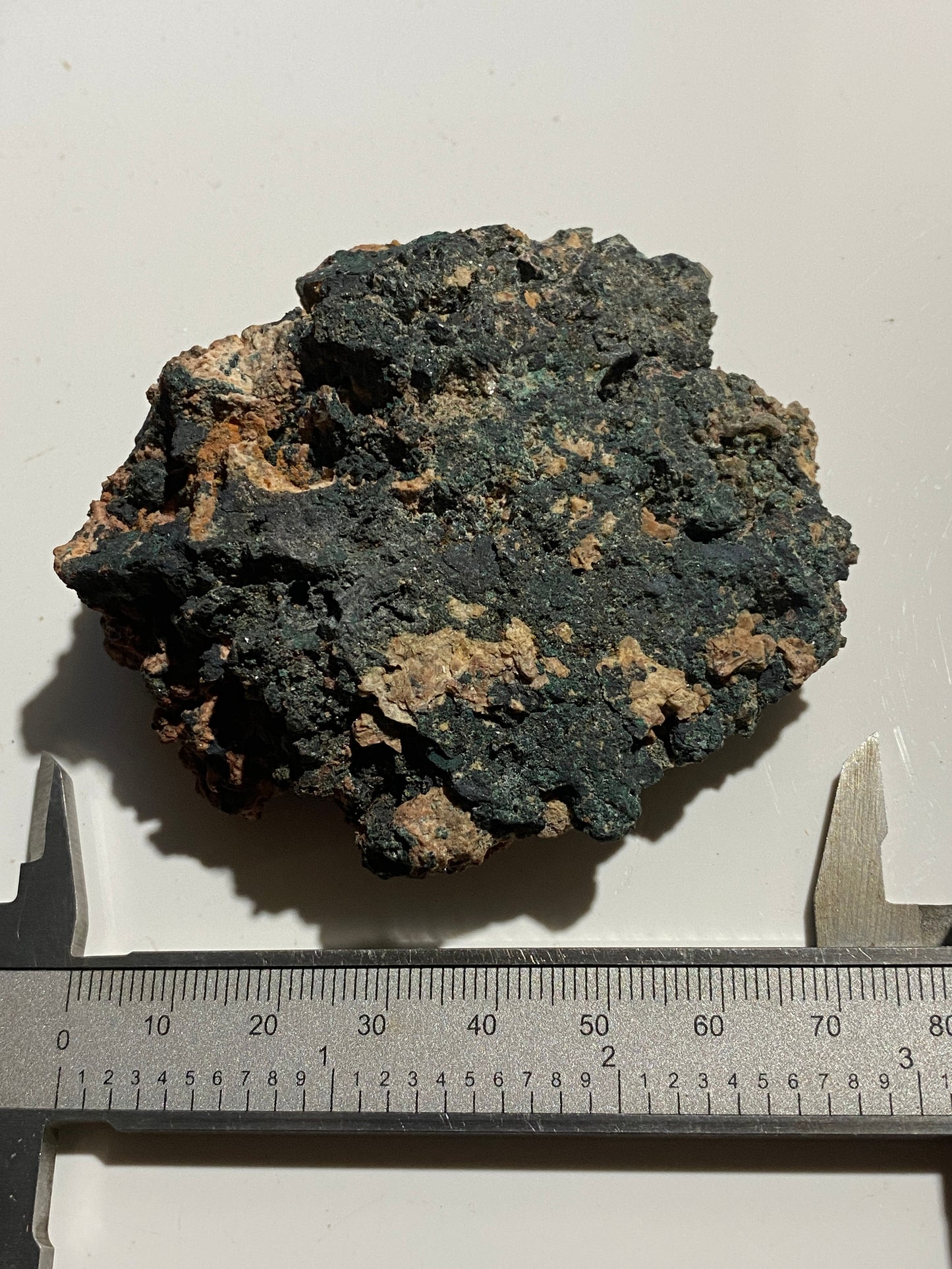 CHALCOSIDERITE : PHOENIX UNITED MINES, MINIONS, LINKINHORNE, CORNWALL. 176g MF5132