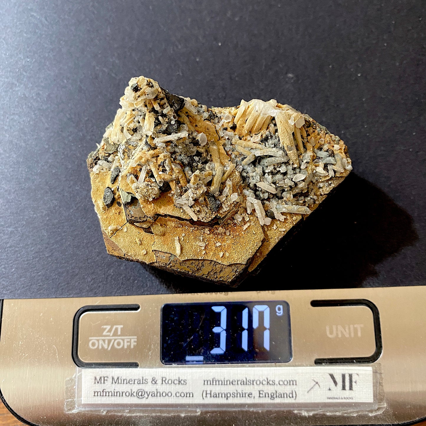 PYRRHOTITE RARE SPÉCIMEN DE DALNEGORSK, RUSSIE 312g MF6783