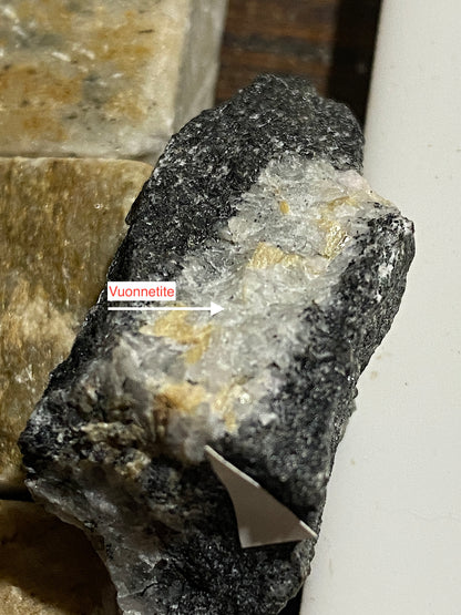 VUONNETITE WITH SODALITE [ETC] : KVANEFJELD, ILIMAUSSAQ COMPLEX, GREENLAND 13g MF5133