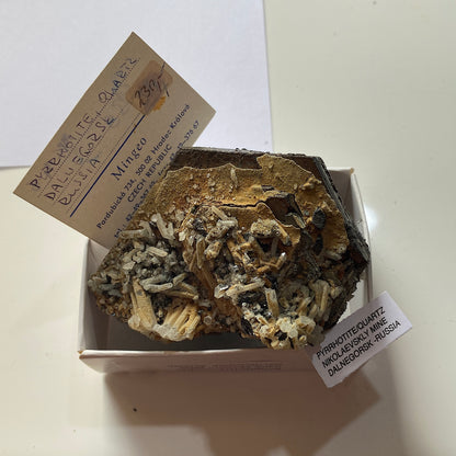 PYRRHOTITE RARE SPÉCIMEN DE DALNEGORSK, RUSSIE 312g MF6783