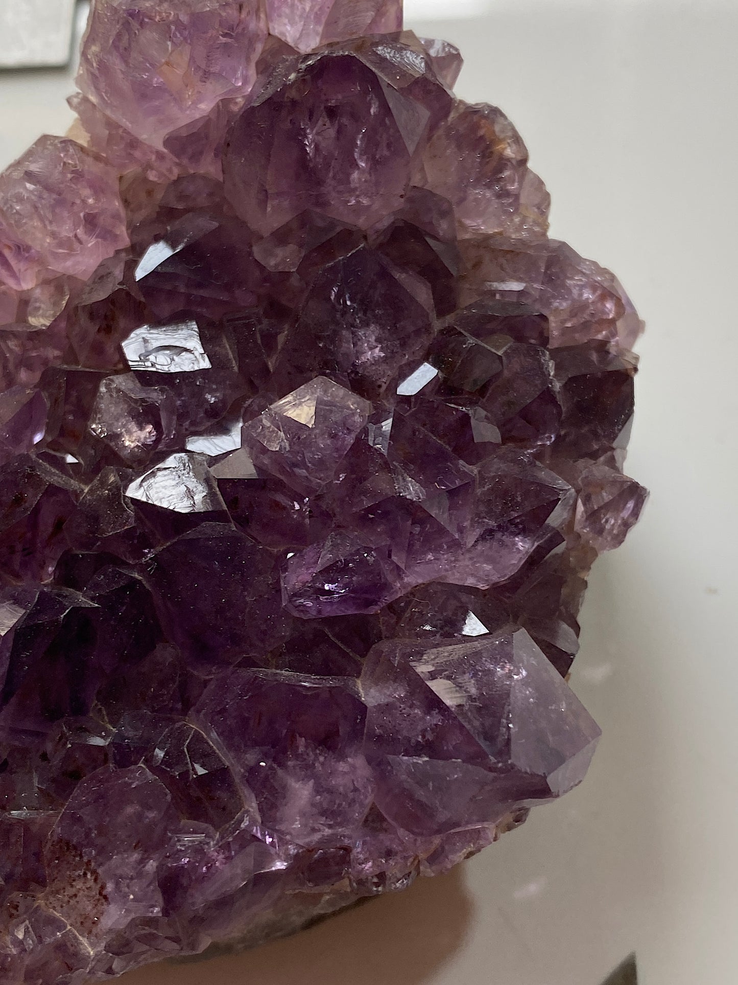 AMETHYST QUARTZ : ANINI MINE, SANTA CRUZ, BOLIVIA. 317g. MF5135