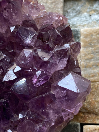 AMETHYST QUARTZ : ANINI MINE, SANTA CRUZ, BOLIVIA. 317g. MF5135