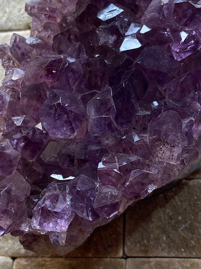 AMETHYST QUARTZ : ANINI MINE, SANTA CRUZ, BOLIVIA. 317g. MF5135