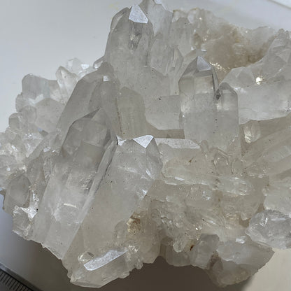 QUARTZ CRYSTAL ASSEMBLAGE - MOUNT IDA, ARKANSAS, U.S.A.  415g MF4512