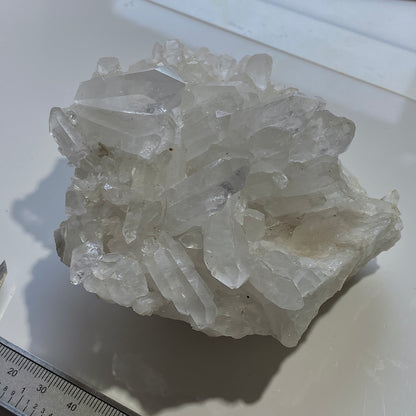 QUARTZ CRYSTAL ASSEMBLAGE - MOUNT IDA, ARKANSAS, U.S.A.  415g MF4512