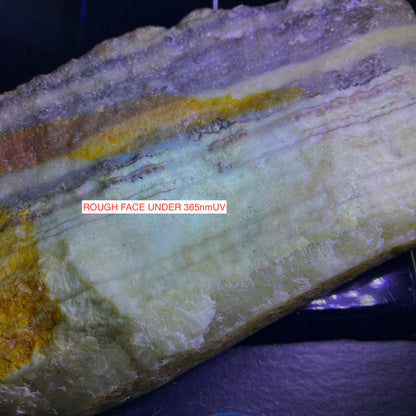 BANDED ARAGONITE : LYON COUNTY, NEVADA. U.S.A.   1274g.   MF4515