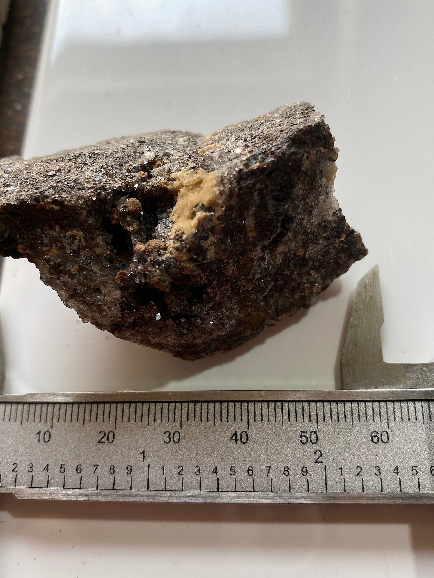 SIDERITE [ETC] : HARRIETS SHAFT, DOLCOATH MINE, ST JUST CORNWALL 57g MF5144