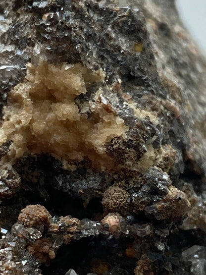SIDERITE [ETC] : HARRIETS SHAFT, DOLCOATH MINE, ST JUST CORNWALL 57g MF5144