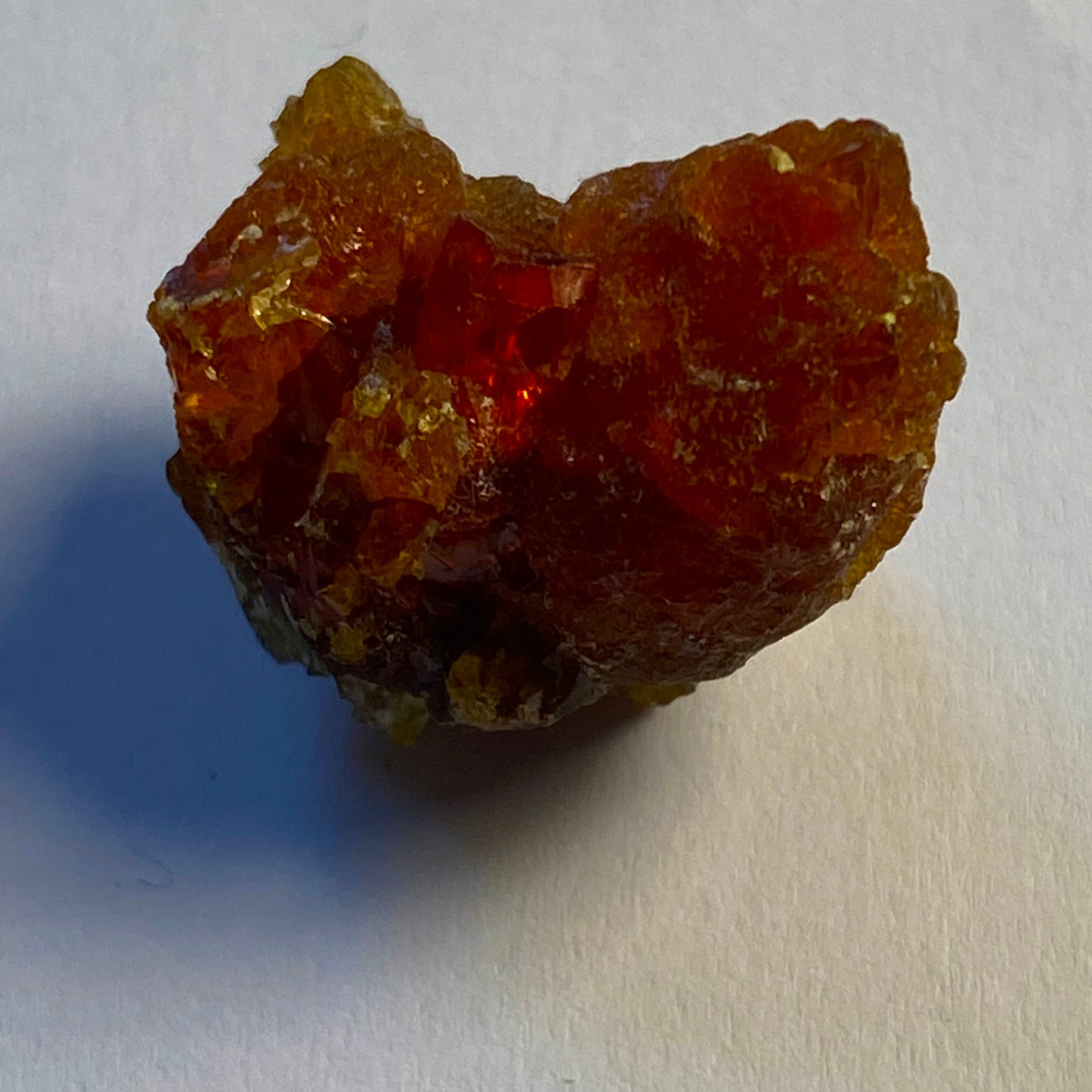 ZINCITE WITH WILLEMITE [ETC] - FRANKLIN MINE, NEW JERSEY, U.S.A. 15g MF4179