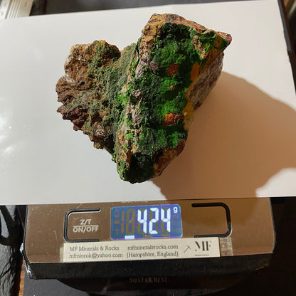 CONICHALCITE WITH CHRYSOCOLLA [ETC] : GOLD HILL MINE, TOOELE COUNTY, UTAH -U.S.A. 424g MF4518