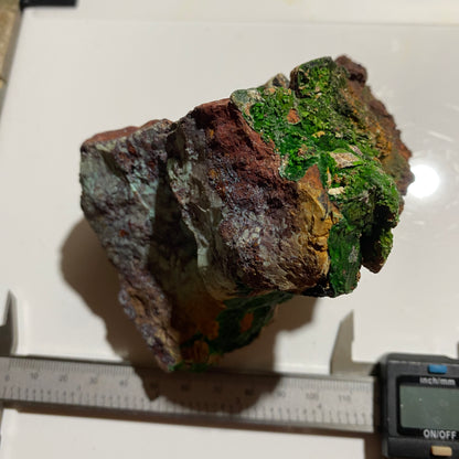 CONICHALCITE WITH CHRYSOCOLLA [ETC] : GOLD HILL MINE, TOOELE COUNTY, UTAH -U.S.A. 424g MF4518