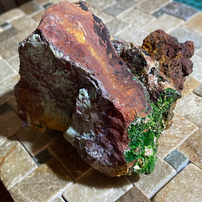 CONICHALCITE WITH CHRYSOCOLLA [ETC] : GOLD HILL MINE, TOOELE COUNTY, UTAH -U.S.A. 424g MF4518