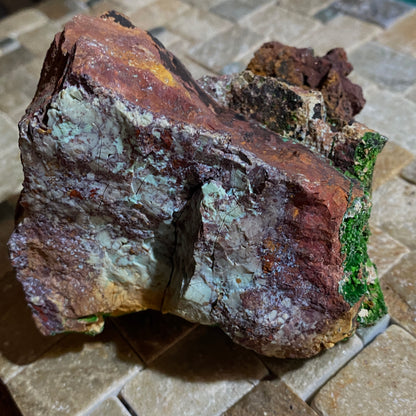 CONICHALCITE WITH CHRYSOCOLLA [ETC] : GOLD HILL MINE, TOOELE COUNTY, UTAH -U.S.A. 424g MF4518