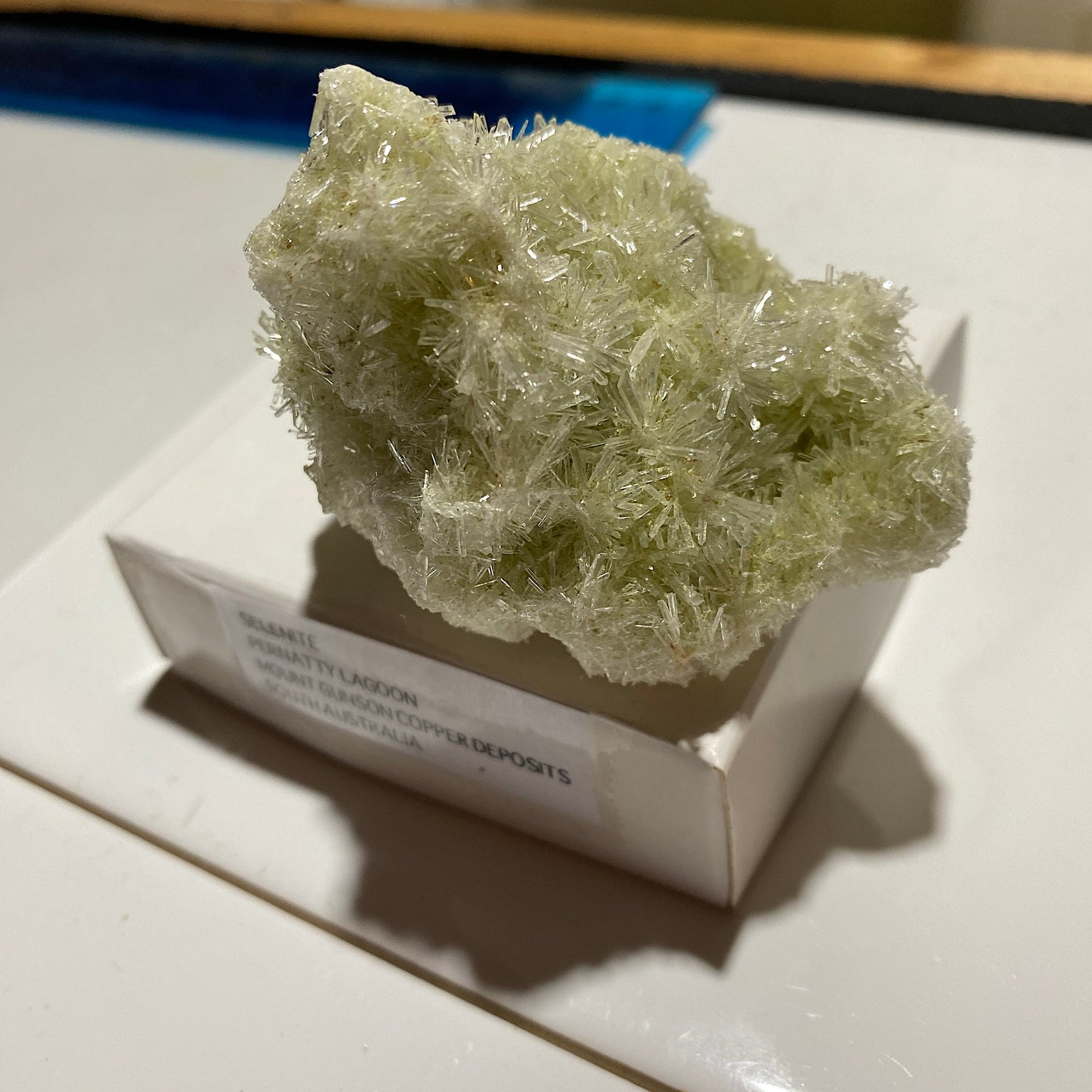 SELENITE : PERNATTY LAGOON, MOUNT GUNSON COPPER DEPOSIT, SOUTH AUSTRALIA 45g MF4519