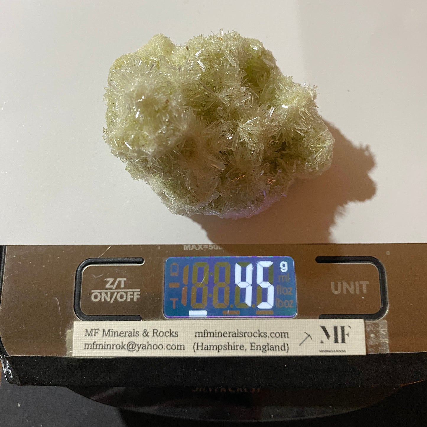 SELENITE : PERNATTY LAGOON, MOUNT GUNSON COPPER DEPOSIT, SOUTH AUSTRALIA 45g MF4519