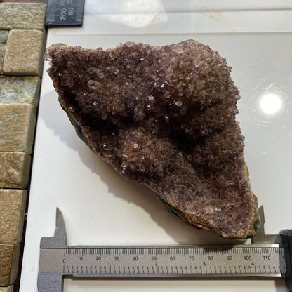 AMETHYST QUARTZ CRYSTAL ASSEMBLAGE - AMETISTA DO SUL, BRAZIL 419g MF4520