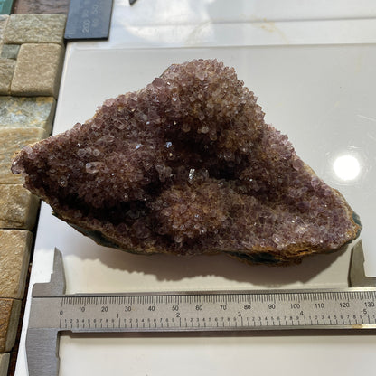 AMETHYST QUARTZ CRYSTAL ASSEMBLAGE - AMETISTA DO SUL, BRAZIL 419g MF4520