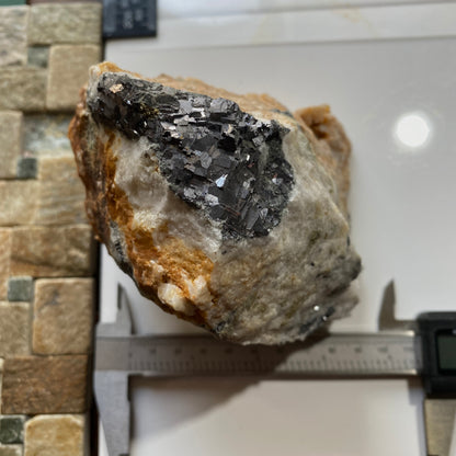 GALENA IN QUARTZ - SMALCLEUGH MINE, ALSTON MOOR, CUMBRIA, ENGLAND 1119g MF4521