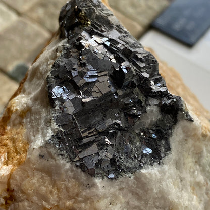 GALENA IN QUARTZ - SMALCLEUGH MINE, ALSTON MOOR, CUMBRIA, ENGLAND 1119g MF4521