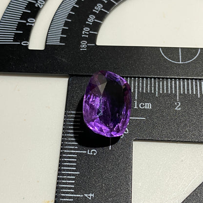 AMETHYST QUARTZ NATURAL GEMSTONE - KALOMO DISTRICT, ZAMBIA 9.99Ct  MFG5465