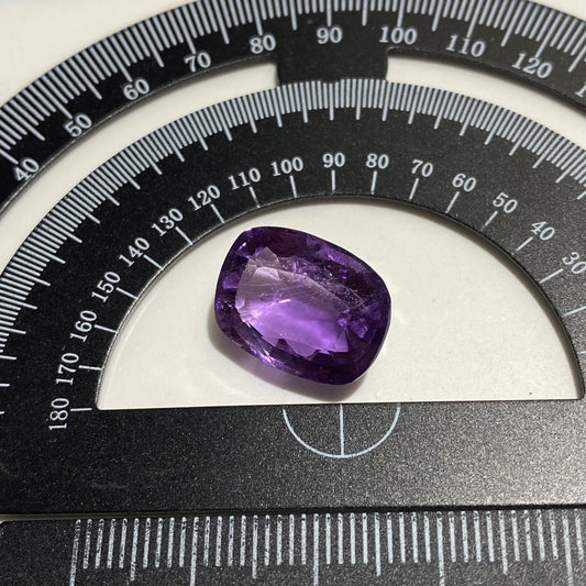 AMETHYST QUARTZ NATURAL GEMSTONE - KALOMO DISTRICT, ZAMBIA 9.99Ct  MFG5465
