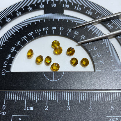 SPHENE [TITANITE] NATURAL GEMSTONES : HIMALAYAS, NEPAL 3.68Ct MFG5471