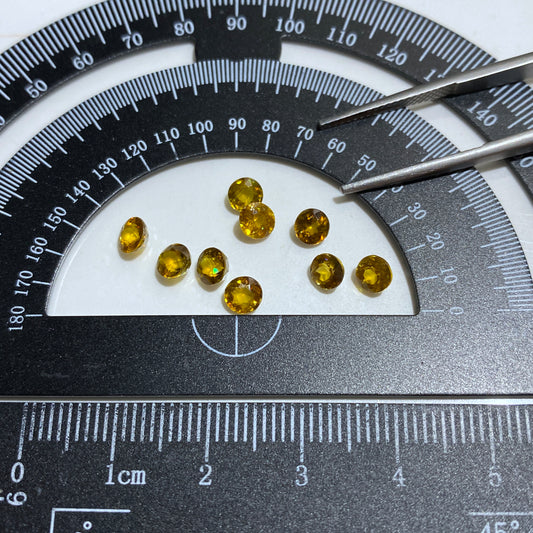 SPHENE [TITANITE] NATURAL GEMSTONES : HIMALAYAS, NEPAL 3.68Ct MFG5471