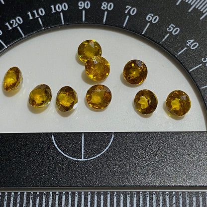 SPHENE [TITANITE] NATURAL GEMSTONES : HIMALAYAS, NEPAL 3.68Ct MFG5471