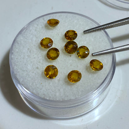 SPHENE [TITANITE] NATURAL GEMSTONES : HIMALAYAS, NEPAL 3.68Ct MFG5471