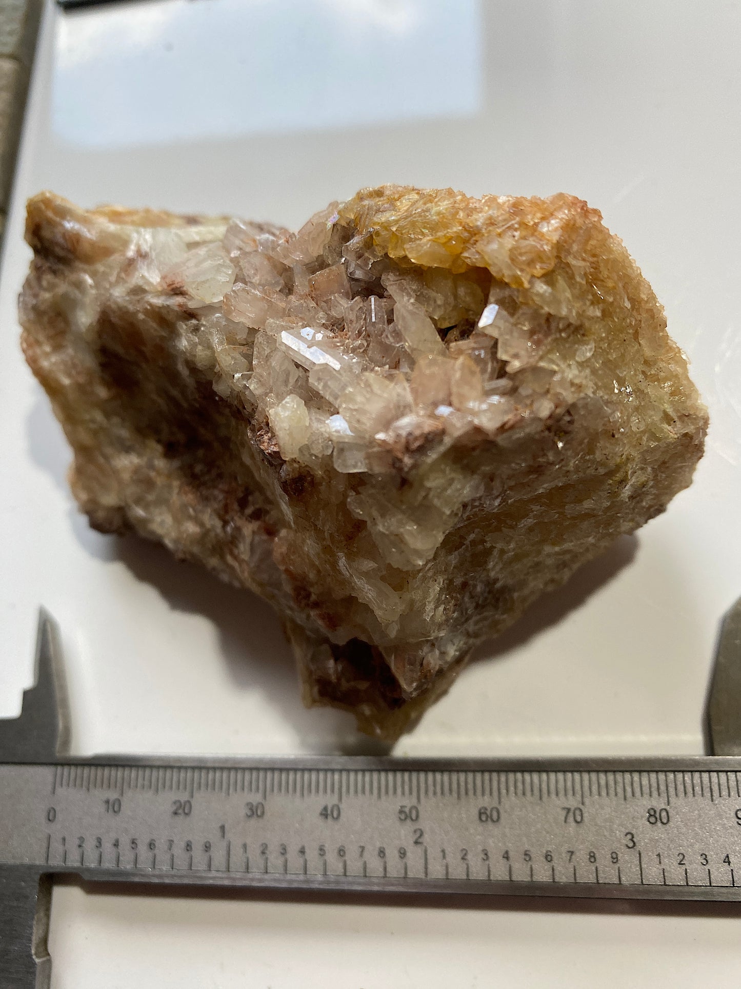 CELESTITE : RANGEWORTHY, YATE, GLOUCESTERSHIRE, ENGLAND 355g. MF5153