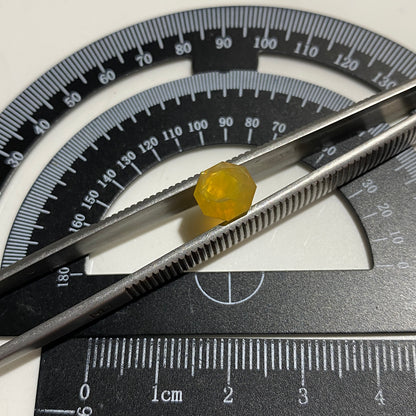 OCTAGON NATURAL MINED FIRE OPAL - AMHARA, ETHIOPIA 1.86Ct MFG5468