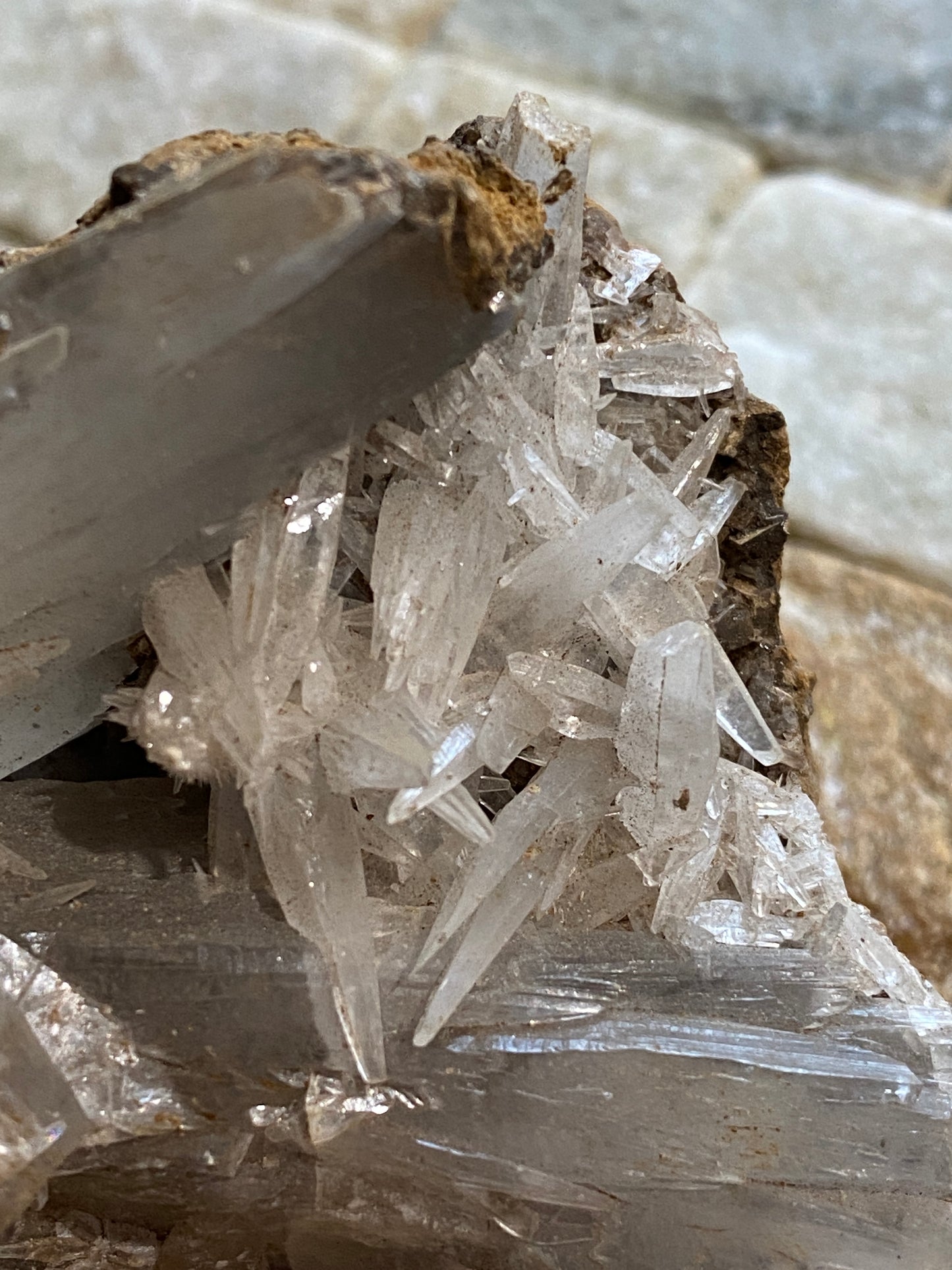 ARAGONITE : HIGH HOUSE MINE, FRIZINGTON, DOPELAND, CUMBRIA, ENGLAND 173g MF5155