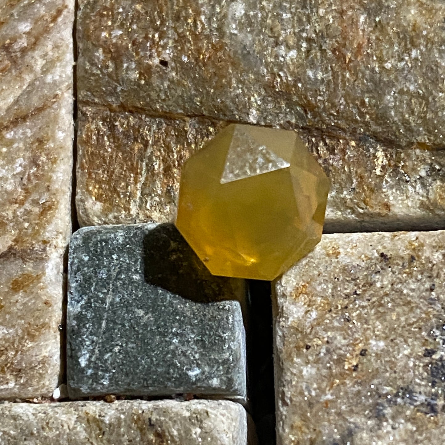 OCTAGON NATURAL MINED FIRE OPAL - AMHARA, ETHIOPIA 1.86Ct MFG5468