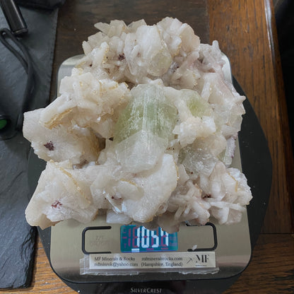 FLUORAPOPHYLLITE WITH STILBITE  - PUNE DISTRICT, MAHARASHTRA, INDIA LARGE 1057g MF4190