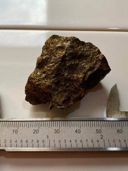 CHALCOPYRITE : BOTTINO MINE, STAZZEMA, TUSCANY, ITALY  49g MF5158
