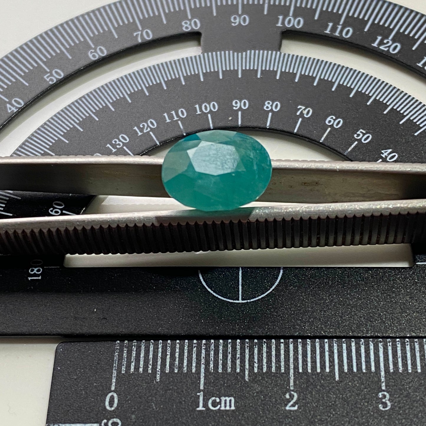 GRANDIDIERITE NATURAL GEMSTONE : VOHIBOLA, ANOSY, MADAGASCAR 6.52Ct MFG5466