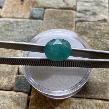 GRANDIDIERITE NATURAL GEMSTONE : VOHIBOLA, ANOSY, MADAGASCAR 6.52Ct MFG5466